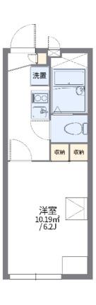 レオパレスリバーサイド 105｜広島県広島市安佐南区八木８丁目(賃貸アパート1K・1階・19.87㎡)の写真 その2