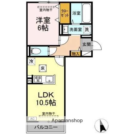 ヒルズスクエア 303 ｜ 広島県東広島市西条町寺家（賃貸アパート1LDK・3階・42.63㎡） その2