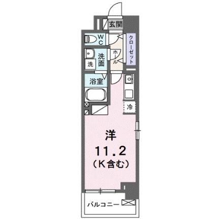 ルチェンテ 501｜広島県東広島市西条朝日町(賃貸マンション1R・5階・30.98㎡)の写真 その2