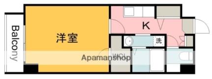 第23やたがいビル 409｜広島県広島市安佐南区中筋１丁目(賃貸マンション1K・4階・30.87㎡)の写真 その2