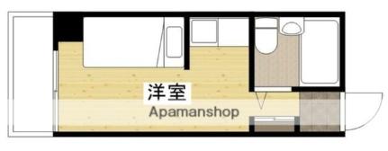 山下ビル 701｜広島県広島市中区幟町(賃貸マンション1R・7階・13.23㎡)の写真 その2