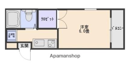 オレンジハウス庚午 306｜広島県広島市西区庚午北１丁目(賃貸マンション1K・3階・18.00㎡)の写真 その2