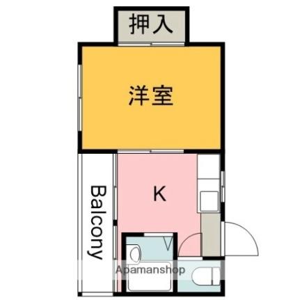 アルバダビル 503｜広島県広島市南区皆実町６丁目(賃貸マンション1K・5階・17.90㎡)の写真 その2