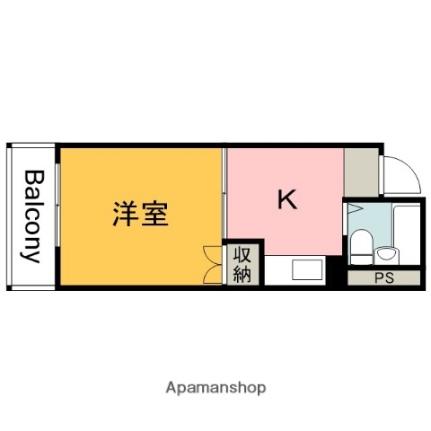 スタープラザ東雲 411｜広島県広島市南区東雲本町２丁目(賃貸マンション1K・4階・19.30㎡)の写真 その2