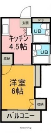 木村ビル 301｜広島県広島市西区己斐本町３丁目(賃貸マンション1DK・3階・26.70㎡)の写真 その2