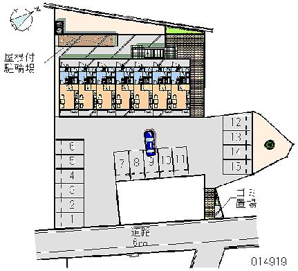 レオパレスＦｒｉｅｎｄｓII 202｜広島県広島市東区戸坂惣田１丁目(賃貸マンション1K・2階・23.18㎡)の写真 その16