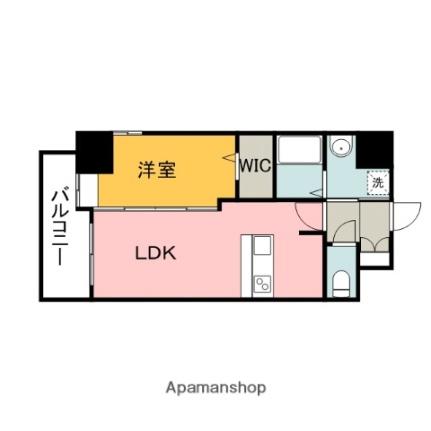 Ｊｉｂｒａｎｄ　ＳＡＫＡＩＭＡＣＨＩ（旧ＬＩＦＥＭＥＮＴ堺町 302｜広島県広島市中区堺町１丁目(賃貸マンション1LDK・3階・35.66㎡)の写真 その2