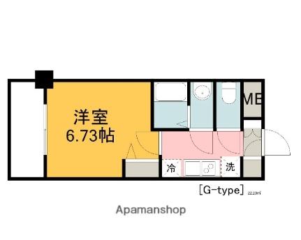 ｈｉｔｏｔｏ広島ナレッジスクエア 208｜広島県広島市中区東千田町１丁目(賃貸マンション1K・2階・23.04㎡)の写真 その2