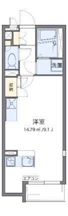 ミランダ宇那木山 101｜広島県広島市安佐南区緑井７丁目(賃貸アパート1R・1階・26.50㎡)の写真 その2