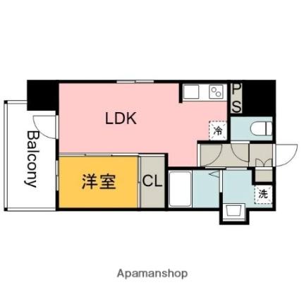 ＬａＳａｎｔｅ舟入本町（旧Ｓ－ＲＥＳＩＤＥＮＣＥ舟入本町） 802｜広島県広島市中区舟入本町(賃貸マンション1LDK・8階・29.99㎡)の写真 その2