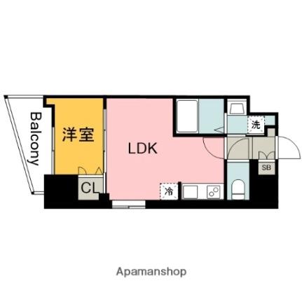 Ｓ－ＲＥＳＩＤＥＮＣＥ国泰寺町一丁目 1108｜広島県広島市中区国泰寺町１丁目(賃貸マンション1LDK・11階・29.19㎡)の写真 その2