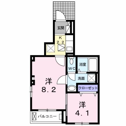 アメニティ　イースト 105｜広島県広島市安佐南区川内４丁目(賃貸アパート1K・1階・35.23㎡)の写真 その2