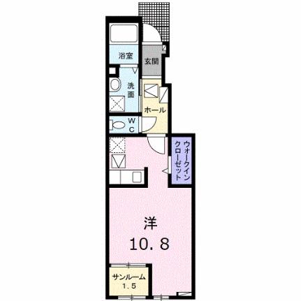 ハイ　ロザーナ　ファミリア 104 ｜ 広島県広島市安佐南区川内４丁目（賃貸アパート1R・1階・35.19㎡） その2