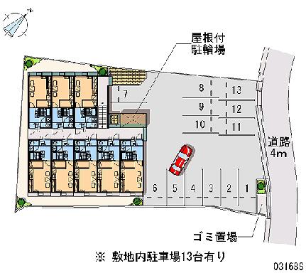 レオパレスグラシューズＫ 102｜広島県広島市佐伯区利松３丁目(賃貸アパート1K・1階・23.18㎡)の写真 その16