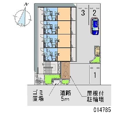 レオパレスみのりビルII 101｜広島県広島市佐伯区五日市駅前３丁目(賃貸マンション1K・1階・20.28㎡)の写真 その13