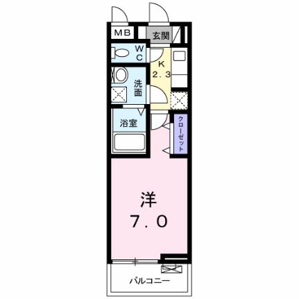 グラン　ドォール 302｜広島県広島市佐伯区五日市駅前２丁目(賃貸アパート1K・3階・26.08㎡)の写真 その2