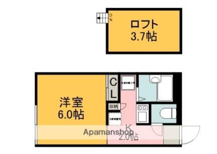 グリーンパーク 104｜広島県広島市佐伯区五日市町大字上河内(賃貸アパート1R・1階・20.28㎡)の写真 その2