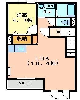 リベルテ 201｜広島県廿日市市下平良(賃貸アパート1LDK・2階・52.79㎡)の写真 その2
