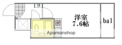 ダイアパレス平和通り 902｜広島県広島市中区小網町(賃貸マンション1R・9階・16.36㎡)の写真 その2