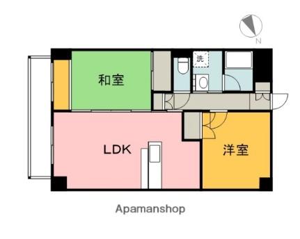 ヤスダビルド7 104｜広島県広島市安佐南区長束４丁目(賃貸マンション2LDK・1階・59.52㎡)の写真 その2