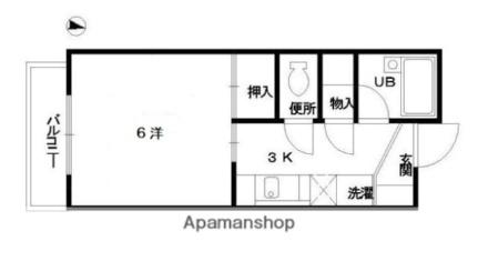 八百金ビル 302｜広島県広島市中区本通(賃貸マンション1K・3階・24.30㎡)の写真 その2