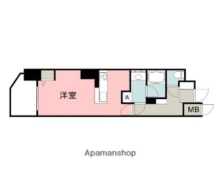 ラルウェンディ縮景園前ウエスト 1202｜広島県広島市中区上幟町(賃貸マンション1R・12階・34.75㎡)の写真 その2