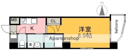 ＧＲＡＣＥＣＯＵＲＴ上八丁堀 703｜広島県広島市中区上八丁堀(賃貸マンション1K・7階・27.27㎡)の写真 その2