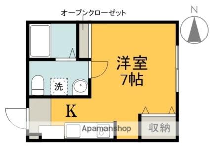 ソフィスコート吉島 204｜広島県広島市中区吉島西２丁目(賃貸アパート1R・2階・21.84㎡)の写真 その2