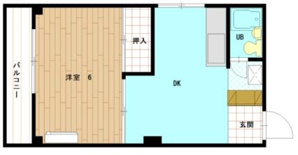 ＰＡＬビル 502号室｜広島県広島市中区南竹屋町(賃貸マンション1K・5階・22.00㎡)の写真 その2