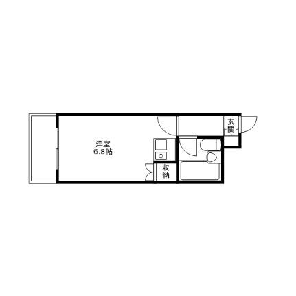 ダイアパレス皆実町 202｜広島県広島市南区皆実町６丁目(賃貸マンション1R・2階・17.86㎡)の写真 その2