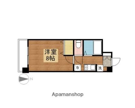 メゾンドプレセア 406 ｜ 広島県東広島市西条町御薗宇（賃貸マンション1K・4階・23.14㎡） その2