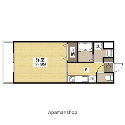 フラット府中 305｜広島県安芸郡府中町本町３丁目(賃貸マンション1K・3階・31.45㎡)の写真 その2