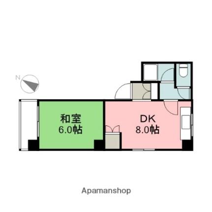 中島ビル 203｜広島県広島市中区千田町３丁目(賃貸マンション1LDK・2階・29.44㎡)の写真 その2