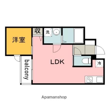 月光南観音五番館 104｜広島県広島市西区南観音４丁目(賃貸マンション1LDK・1階・26.83㎡)の写真 その2