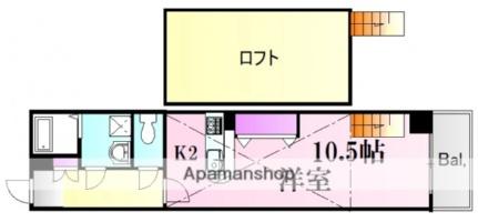 Ｕｒｂａｎ　Ｌｉｆｅ　Ｈ．Ｆ 302｜広島県広島市中区江波東１丁目(賃貸マンション1R・3階・40.00㎡)の写真 その2