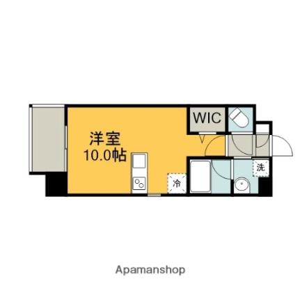 Ｄｅｒ　Ｇｌａｎｚ．Ｙ2　「比治山」 90C｜広島県広島市南区比治山町(賃貸マンション1R・9階・25.87㎡)の写真 その2