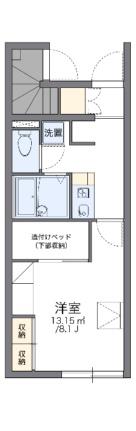 レオパレスサウスランド 104｜徳島県徳島市南島田町４丁目(賃貸アパート1K・1階・23.61㎡)の写真 その2