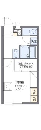 レオパレス南島田 107｜徳島県徳島市南島田町４丁目(賃貸アパート1K・1階・21.81㎡)の写真 その2