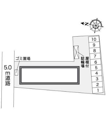 レオパレス桐ノ水 203｜徳島県徳島市鮎喰町１丁目(賃貸アパート1K・2階・23.18㎡)の写真 その19