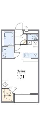 レオパレスアウローラ鳴門 102｜徳島県鳴門市撫養町北浜字宮の西(賃貸アパート1K・1階・31.05㎡)の写真 その2