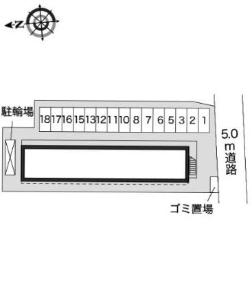 レオパレス南島田 107｜徳島県徳島市南島田町４丁目(賃貸アパート1K・1階・21.81㎡)の写真 その27