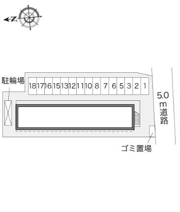 レオパレス南島田 110｜徳島県徳島市南島田町４丁目(賃貸アパート1K・1階・21.81㎡)の写真 その27