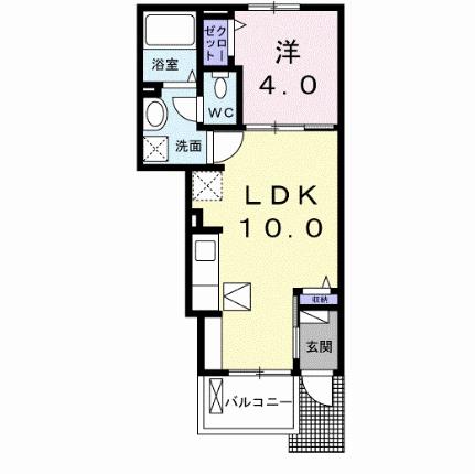 セントラルレジデンスＮ 103｜徳島県徳島市南島田町４丁目(賃貸アパート1LDK・1階・32.44㎡)の写真 その2