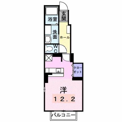 リヴァード・プレッソI 103｜香川県高松市鶴市町(賃貸アパート1R・1階・32.90㎡)の写真 その2