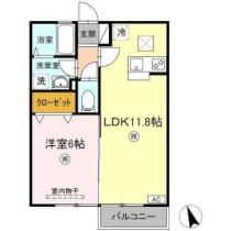 リビングタウン伏石II　Ｂ棟 B102 ｜ 香川県高松市伏石町（賃貸アパート1LDK・1階・40.07㎡） その2