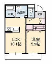 Ｌａ　ｌｕｃｅ 103 ｜ 香川県高松市東山崎町（賃貸マンション1LDK・1階・42.08㎡） その2