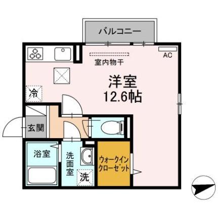エストヴィアーレ 101｜香川県高松市伏石町(賃貸アパート1R・1階・32.77㎡)の写真 その2