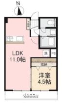 香川県高松市中野町（賃貸マンション1LDK・4階・42.23㎡） その2