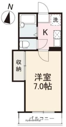 香川県高松市紙町(賃貸マンション1K・1階・21.89㎡)の写真 その2