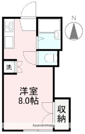 香川県高松市屋島西町（賃貸アパート1R・2階・19.66㎡） その2